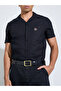 Black Solid Belt With Square Buckle - 2