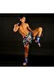 Muay Thai Shorts Boxing Trunks Traditional Style (Tuf-Ms613-Gry) - 4