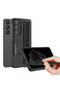حافظة Galaxy S24 Plus مزودة بحامل وحزام يدوي - 6