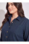 Oversized Longline Drop Shoulder Shirt - 4