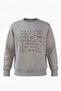 Mathematical Formulas Printed 100% Cotton Regular Fit Crew Neck 3 Thread Sweatshirt