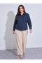 Oversized Longline Drop Shoulder Shirt - 2