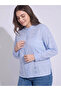 Embroided Regular Fit Stand Collar Blouse - 3