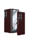 Galaxy Z Fold 6 Case with Camera Protection Carbon Fiber Design Back Surface Senk Carbon Case - 6