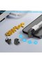 محول بيانات USB C الى مايكرو بزاوية على شكل حرف U للشحن ونقل البيانات، موصل USB C انثى الى مايكرو US - 6