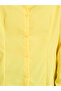 Yellow Long Sleeve Button-Up Shirt - 4