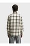 Men Slim Fit Checked Button-Down Collar Casual Shirt - 4