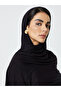 Black Solid Jersey Hijab