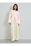 Pink Long Sleeve Lace Cuff Shirt - 2