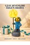 Astronaut Figured Moon Lamp USB Cable Decorative Night Light Tabletop Lighting Gift - 8
