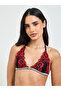 Lace Padded Non Wired Bralette And Lace Thong Lingerie Set - 2