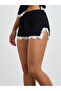 Lace Trim Crop Top And Skirt Lingerie Set - 4