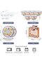 Sunny Garden Floral Dinner Set, Beautiful Gift‑Ready Packaging - 3