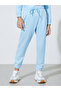 Girls Blue Graphic Print Long Sleeves Sweatshirt And Cuffed Hem Joggers Set - 4
