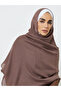 White Solid And Lace Hijab - 2