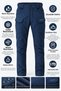 Men's Winter Fleece-Lined Windproof Soft Shell Tactical Pants - E231 - 3