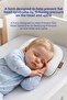 Baby Visco Pillow Flat Head Prevention Orthopedic Ergonomic Pillow 30X27X7 cm