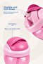 Sporty Cup with Straw, Leak-Proof Baby Cup Water Bottle 350 ml Pink - 3