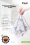 Blumenkorb Microfiber Fast Water Absorbing Decorative Tea Corner Cloth 40X40 cm Pineapple Palm - 3