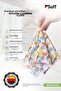 Blumenkorb Microfiber Daily Kitchen Countertop and Table Cleaning Cloth 40X40 cm Colorful Parrot - 3