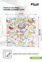 Blumenkorb Microfiber Multi-Purpose Decorative Kitchen Surface Cloth 40X40 cm Bird Butterfly - 6