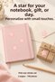 Pink Star Sticker Set 108 Pieces – 2 Sheets of Decorative Star Stickers - 3
