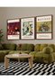 Matisse Themed 3 Piece Wooden Framed Painting Act