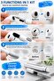 White Multi-Purpose Wireless Earbuds Cleaning Pen Cleaning Tool with Soft Brush - 3