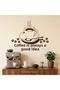 ملصق فينيل لجدار المطبخ من COFFEE مقاس 35 سم × 28 سم عالي الجودة - 3