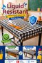 Single Duck Fabric Tablecloth – Available in Different Sizes and Colors, Stain-Resistant, Liquid-Repellent - 2