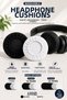 11 cm Headphone Cap, Washable, Pack of 50, Sweat-Absorbing Combed Cotton Fabric Headphone Pad Cover, White, Combed Cotton Overshoes - 4