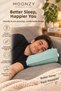 Smile Piercing Pillow – Specially Designed Pillow with Ear Cavity for Side Sleepers, with Washable Cover - 4