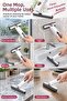 White Multi-Purpose Glass Tile Mini Cleaning Mop Practical Wiping Tool