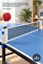 4 Pieces of Retractable Table Tennis Net – Portable Net System with Telescopic Spring Mechanism, Fixed to the Edge of the Table, Table Tennis Net