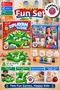 2-Piece Children's Entertainment and Activity Set Bouncing Trap Intelligence Strategy Game + Colorful Stones 3-Figure Coloring Set