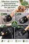 Black Static Micro Hair Removal Glove Cat Dog Hair Sofa Carpet Clothing Cleaner - 2