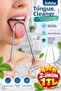 Stainless Steel Tongue Cleaner U-Type Tongue Scraper Oral Care Tool