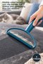 4 Pieces Clothes Lint Remover – Double-Sided Brush, Non-Slip Handle, for Clothes and Upholstery, Blue, Lint Remover