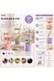 2 Pieces Glass Flask Mug – 1000 ml Bamboo Lid, Silicone Case, Steel Straw, Water Bottle Water Bottle Mug - 3