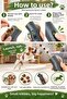 Gray Chambered Cat and Dog Treat Dispenser Interactive Training and Play Device - 2
