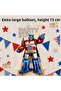 Transformers Bumblebee & Optimus Prime Balloon Set for Ages 4 - 7 Piece Birthday Balloon Set - 5