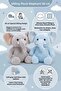 Sitting Plush Elephant 40 cm |   Sleeping Companion and Emotional Development - 4