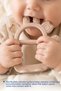 Silicone Easy Grip Teether Ecru - 5