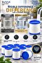 Faucet Head Replacement Filter Set of 10 Filtered Faucet Head Compatible Water Filter - 4