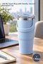 1 Piece Stainless Steel Thermos Mug – 900 ml Vacuum Insulated Cup with Carrying Handle, Travel Mug, Vacuum Flask