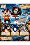 Sailor Theme Pirate Concept 9-Year-Old Balloon Set - 14 Piece Giant Size Pirate Ship Balloon, Pirate Shark Foil Balloon Birthday Set - 7