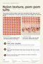 Ponpon Hand Towel Chickpea Woven 50X90 2-Pack Orange Pink - 5