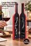 10-Piece Bottle Corkscrew Set – Large Red, Bottle Opener (Corkscrew / Wine Opener)