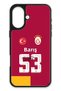 Barış Alper Yılmaz Parted Jersey iPhone 16 Case (Glass) - Licensed Original