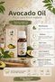 Avocado Oil 20 ml 100% Pure Natural Cold Pressed Herbal Care Oil |   For Skin, Hair and Massage - 4